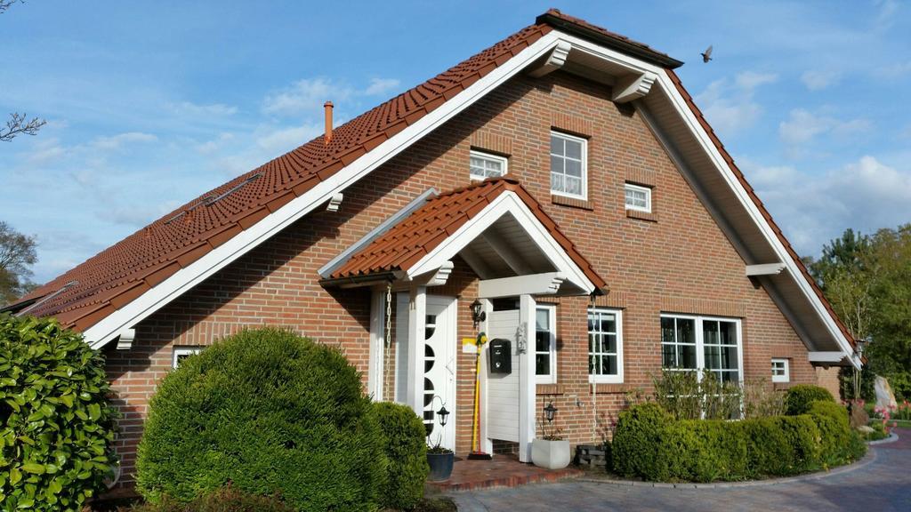 Haus-Schiffer-Ferienwohnung-Finja Rhauderfehn Bagian luar foto